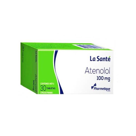 Atenolol Mg X Tabletas La Sante Farmadon La Farmacia De La