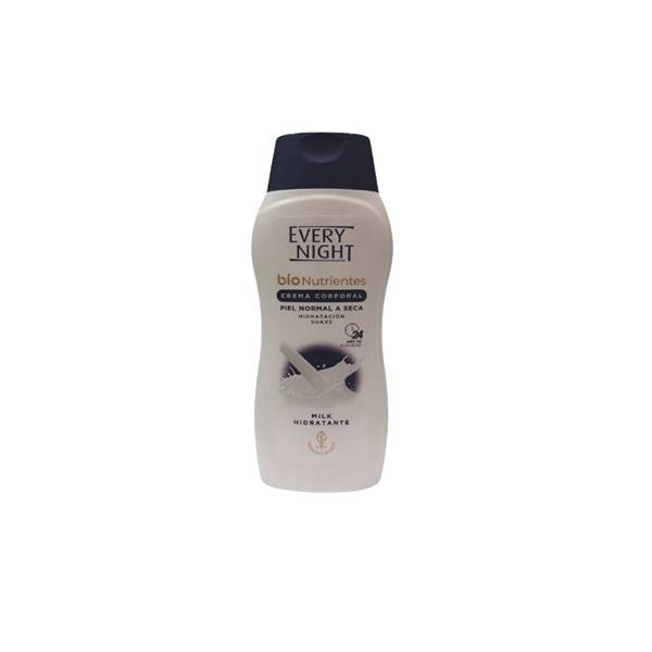 Every Night Bionutrientes Crema Corporal Para Piel Normal Y Seca Milk