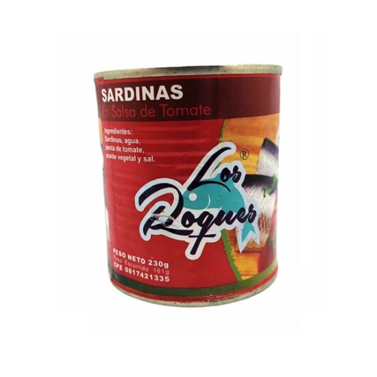 Los Roques Sardinas En Salsa De Tomate 230g Farmadon La Farmacia De