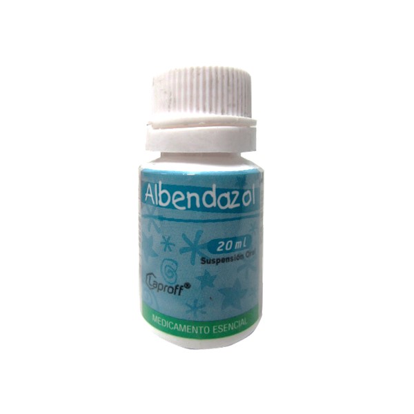 Albendazol Suspensión Oral 400mg 20ml x 20ml La Santé Farmadon La