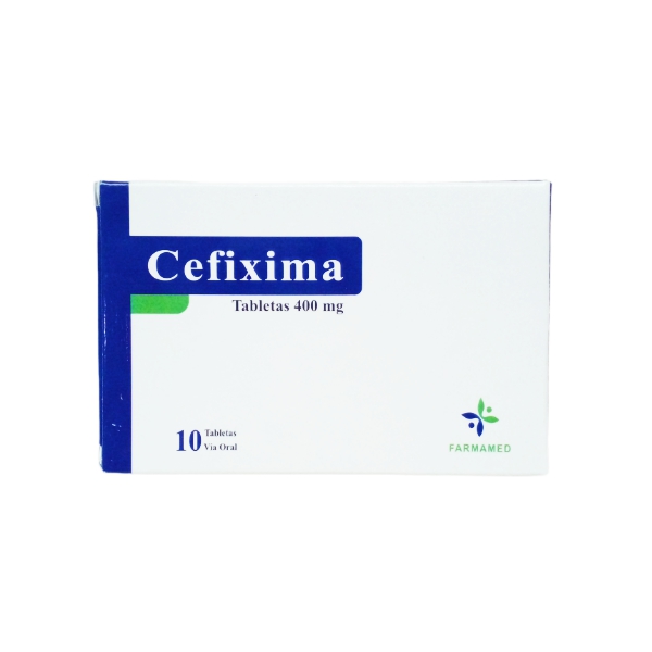 Cefixima 400mg X 10 Tabletas Farmamed Farmadon La Farmacia De La