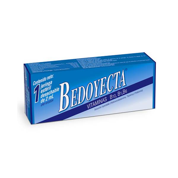 Bedoyecta Complejo B Solución Inyectable (Prellenada) 2ml Farma ...