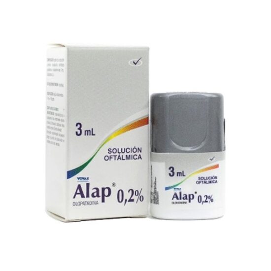 Alap Olopatadina 0 2 Solución Oftálmica X 3ml Vivax Farmadon La