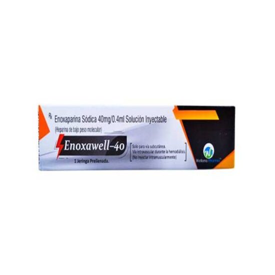 Enoxawell Enoxaparina Solución Inyectable 40mg/0.4ml (Prellenada ...