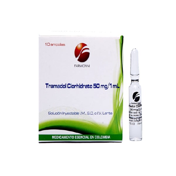 Tramadol Ampolla 50mg-1ml I.M-I.V - Farmionni