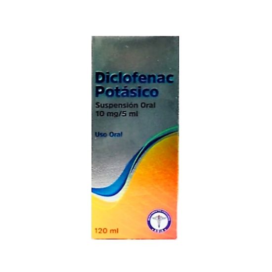 Diclofenac Potásico Suspensión Oral 10mg5ml X 120ml Asia Farmadon La Farmacia De La Esquina 