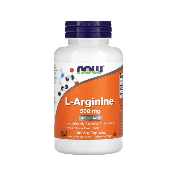 L Arginina 500mg X 100 Cápsulas Now Farmadon La Farmacia De La Esquina 9221