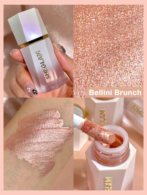 Sheglam Glow Bloom Iluminador Líquido Bellini Brunch 5.2Ml - Imagen 4