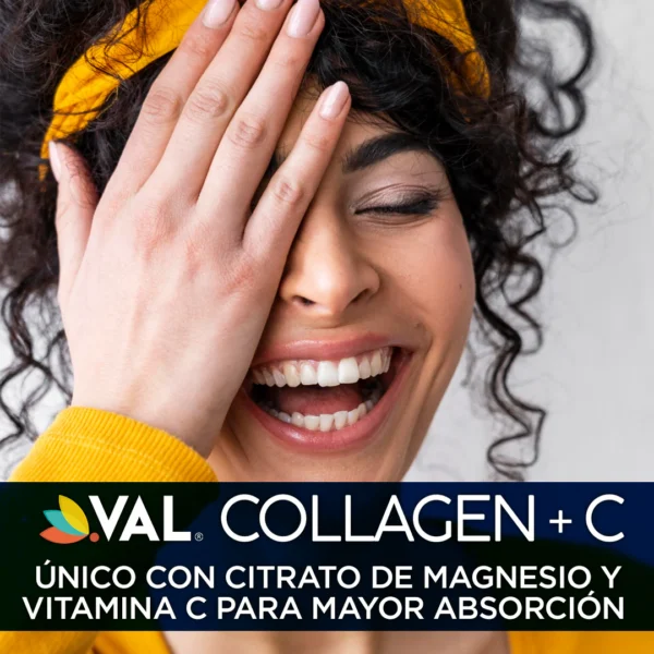 Colágeno 1000Mg +Vitamina C+ Magnesio X 30 Tabletas Val - Imagen 4